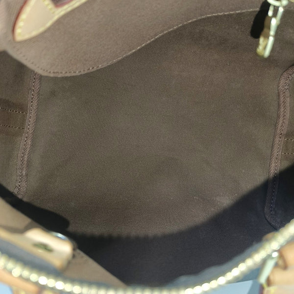 SPEEDY 25 Monogram Coated Canvas Brown