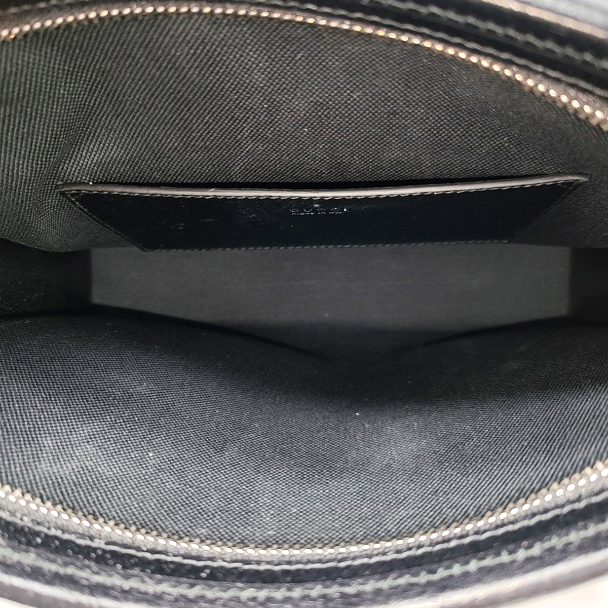Monogram Fabric Clutch Black