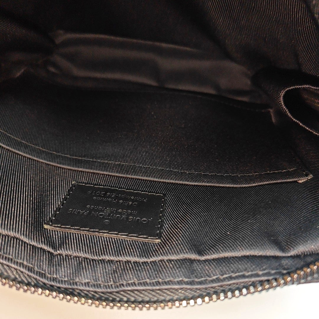 TROUSSE TOILETTE Monogram Coated Canvas Brown