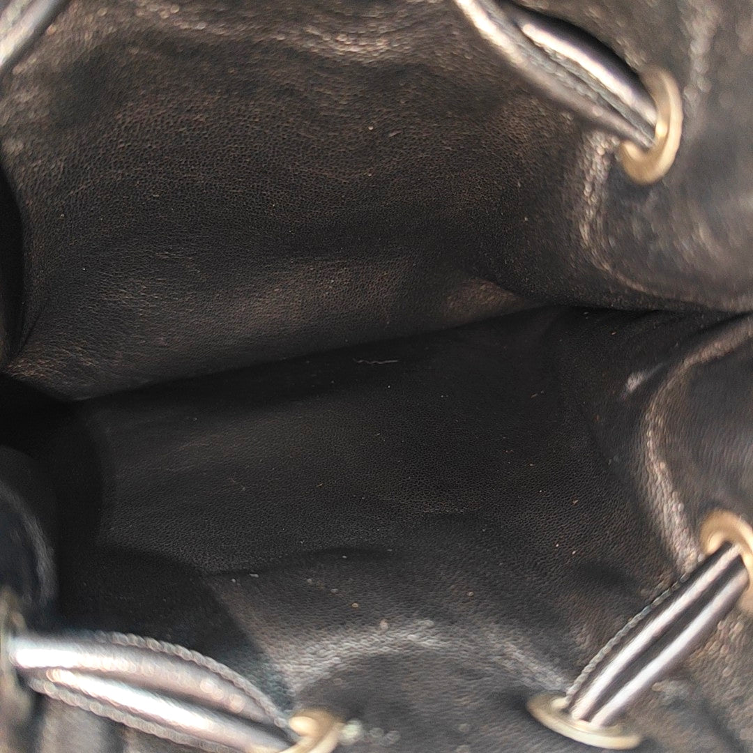 Canvas Shoulder Bag Black