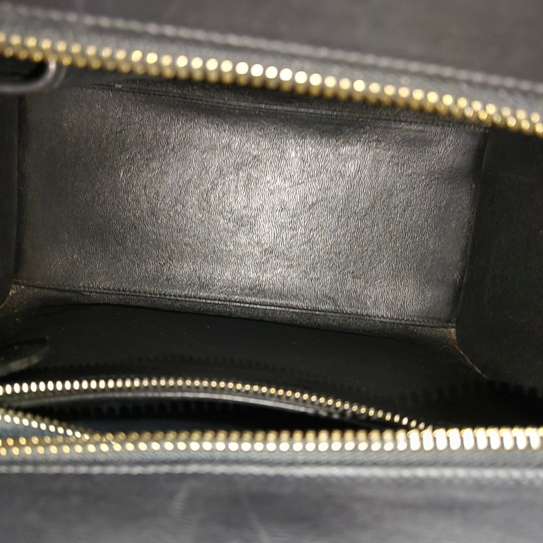 LUGGAGE Micro Calfskin White