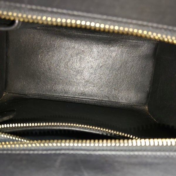 LUGGAGE Micro Calfskin White