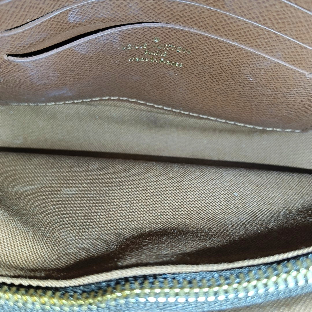 IVY Monogram Coated Canvas Brown