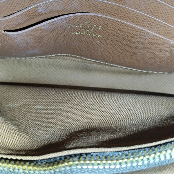IVY Monogram Coated Canvas Brown