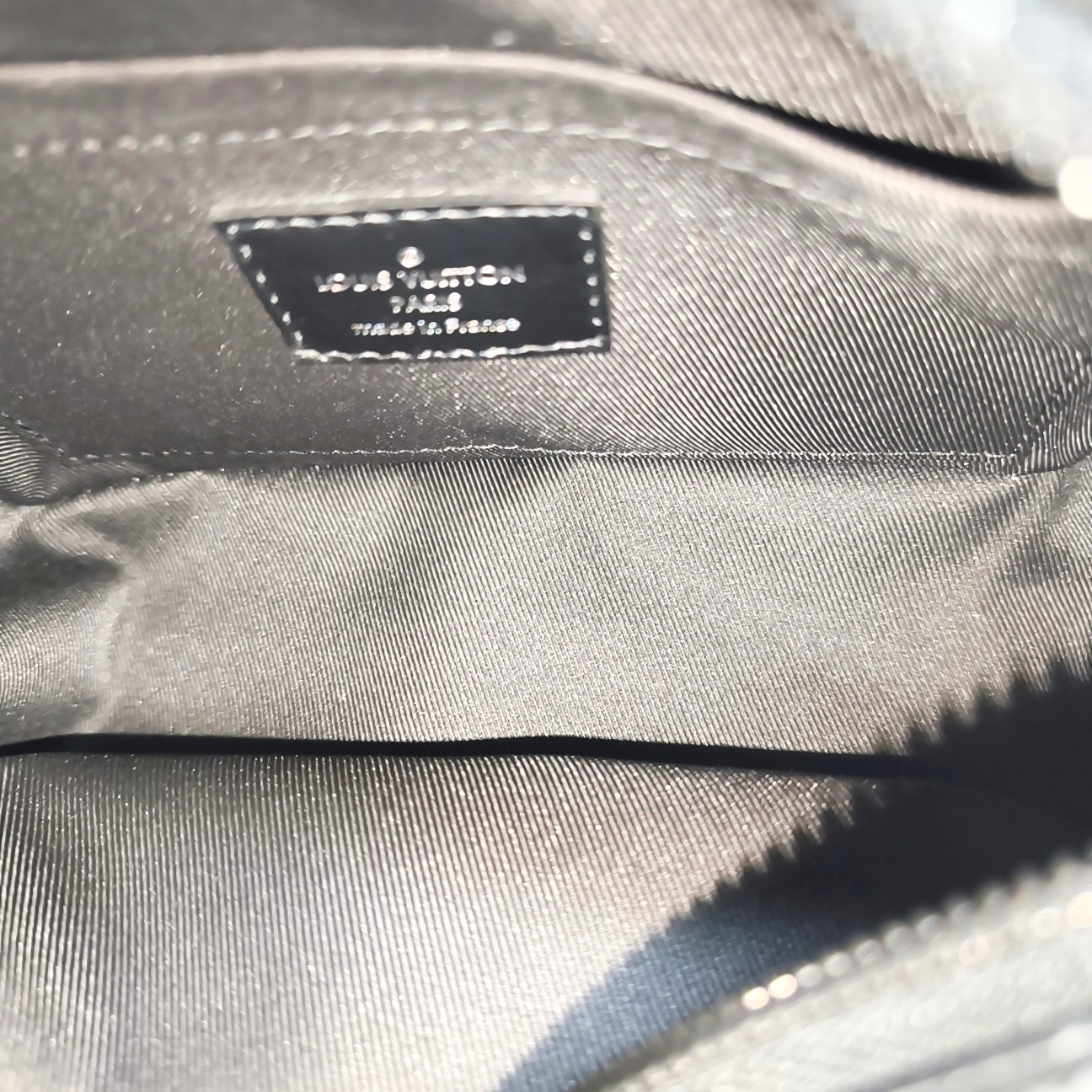 SOFT TRUNK Mini Monogram Coated Canvas Black