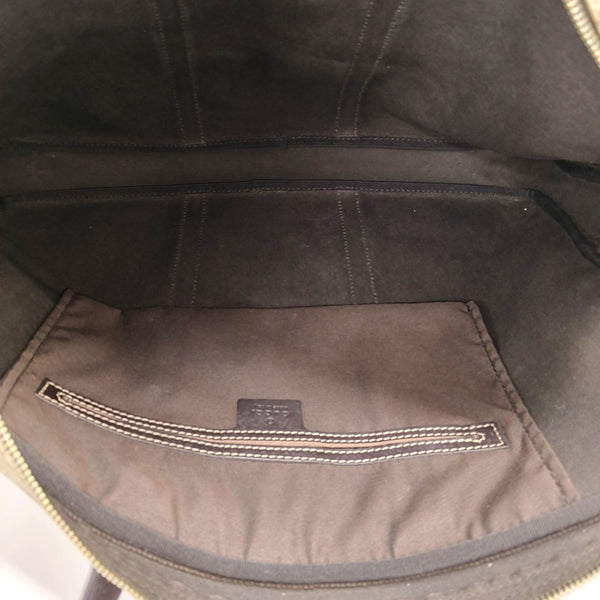 Monogram Coated Canvas Top Handle Bag Beige