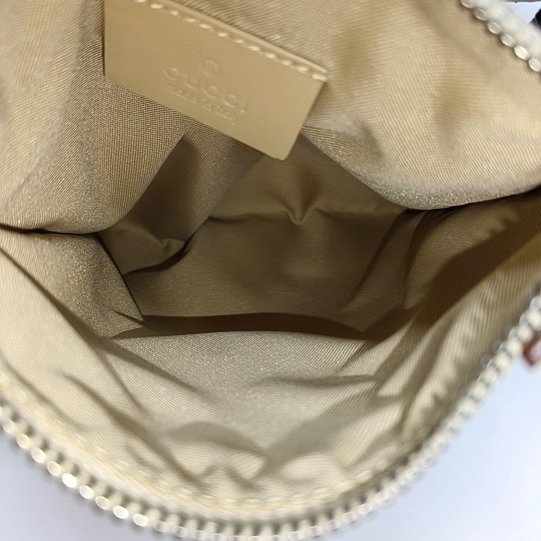 Monogram Canvas Belt Bag Beige
