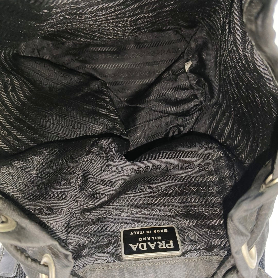 Re-Nylon Backpack Nylon Black