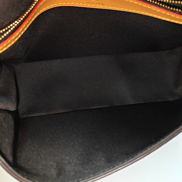 DIANE Monogram Coated Canvas Brown