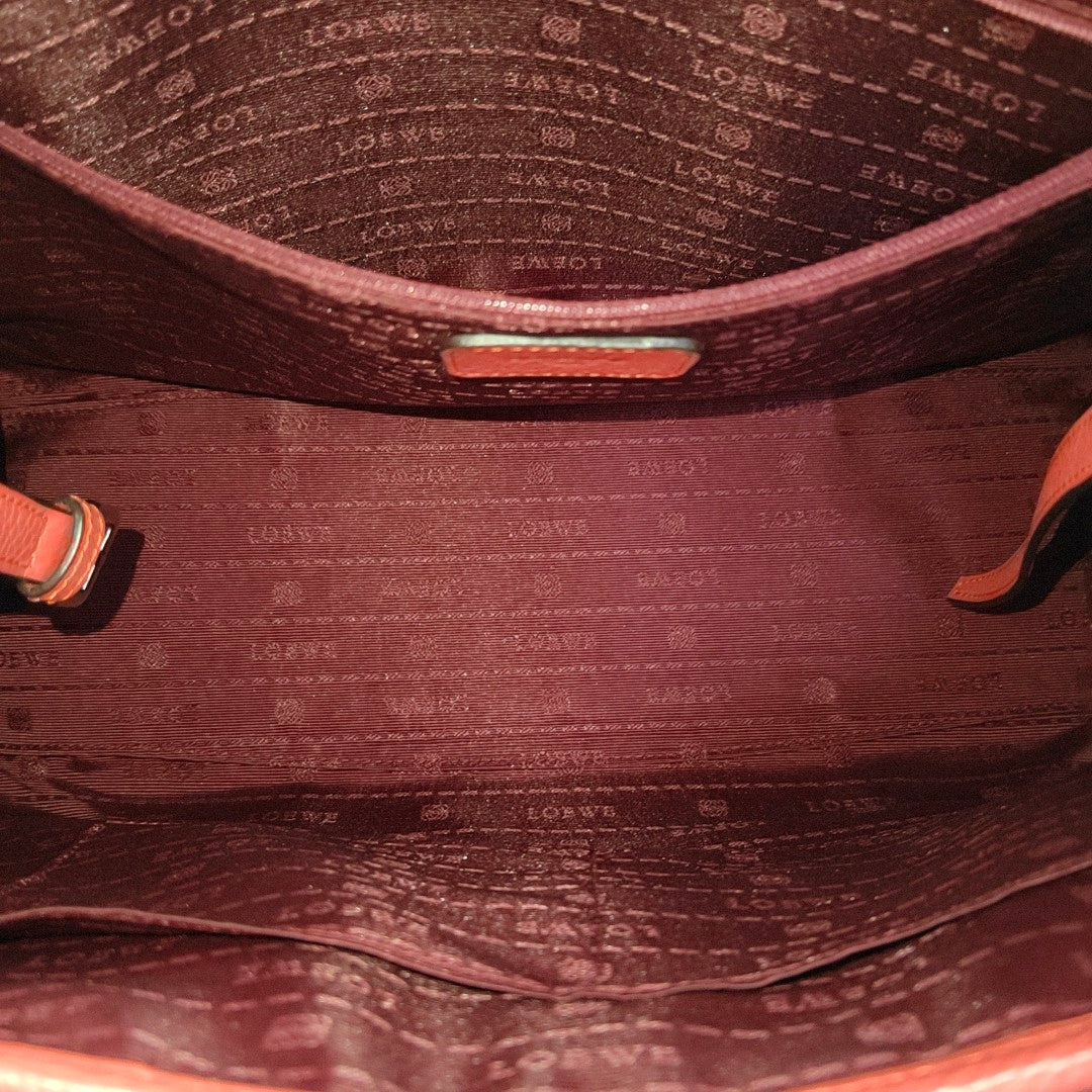 Calfskin Shoulder Bag Red