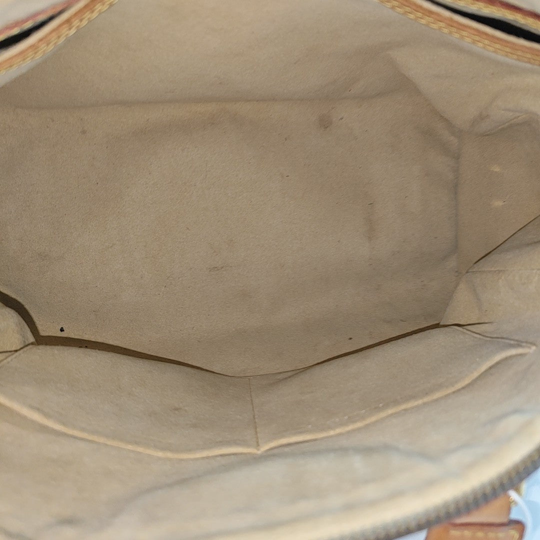 RETIRO NM Monogram Coated Canvas Brown