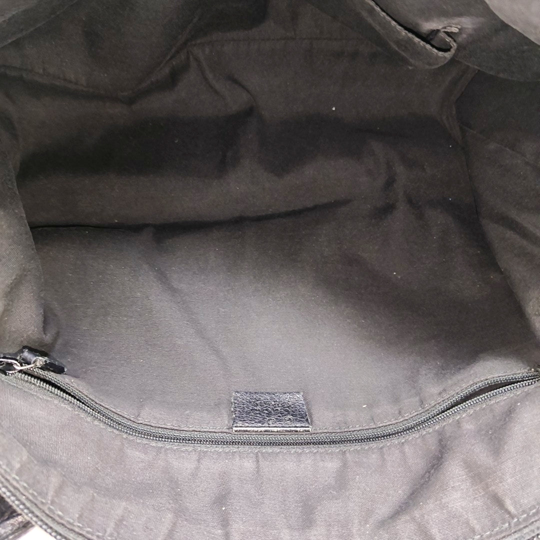 Monogram Canvas Top Handle Bag Black