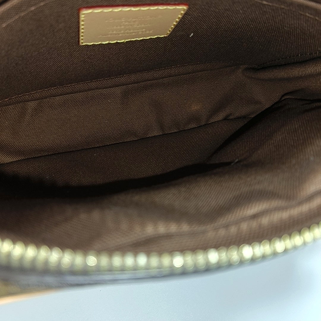 NIL Damier Ebene Coated Canvas Brown
