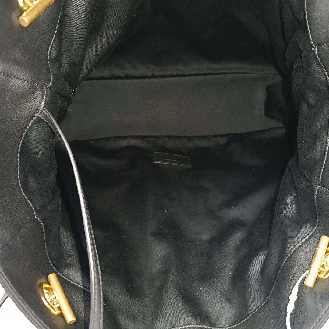 JAMIE SHOPPING Quilted Lambskin Black