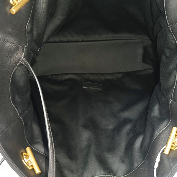 JAMIE SHOPPING Quilted Lambskin Black