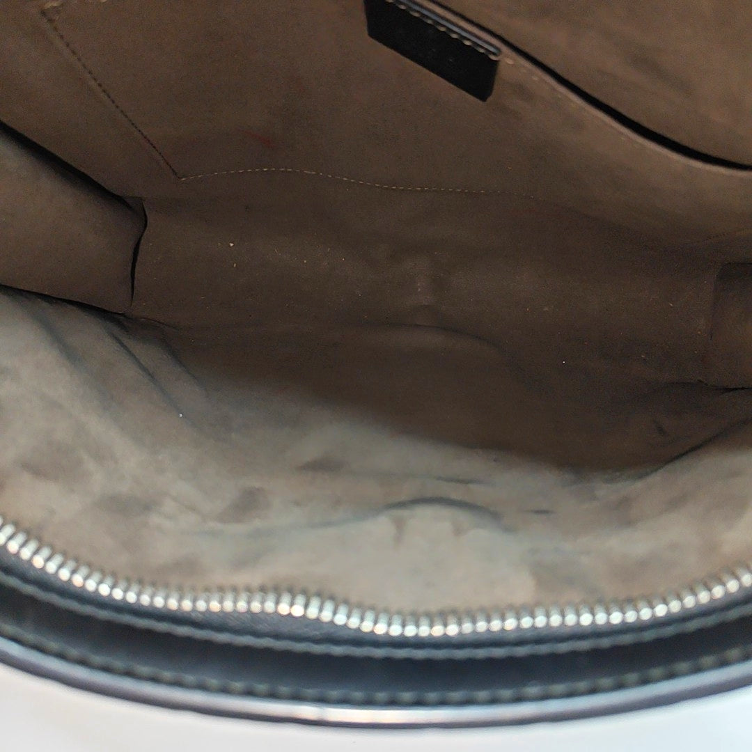 Signature Monogram Calfskin Black