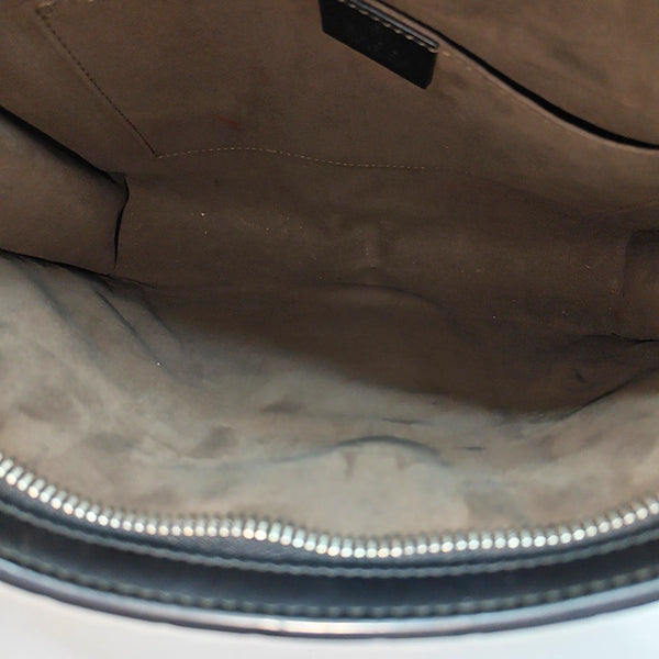 Signature Monogram Calfskin Black