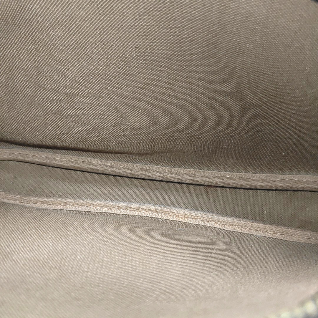 ACCESSOIRES Monogram Coated Canvas Brown