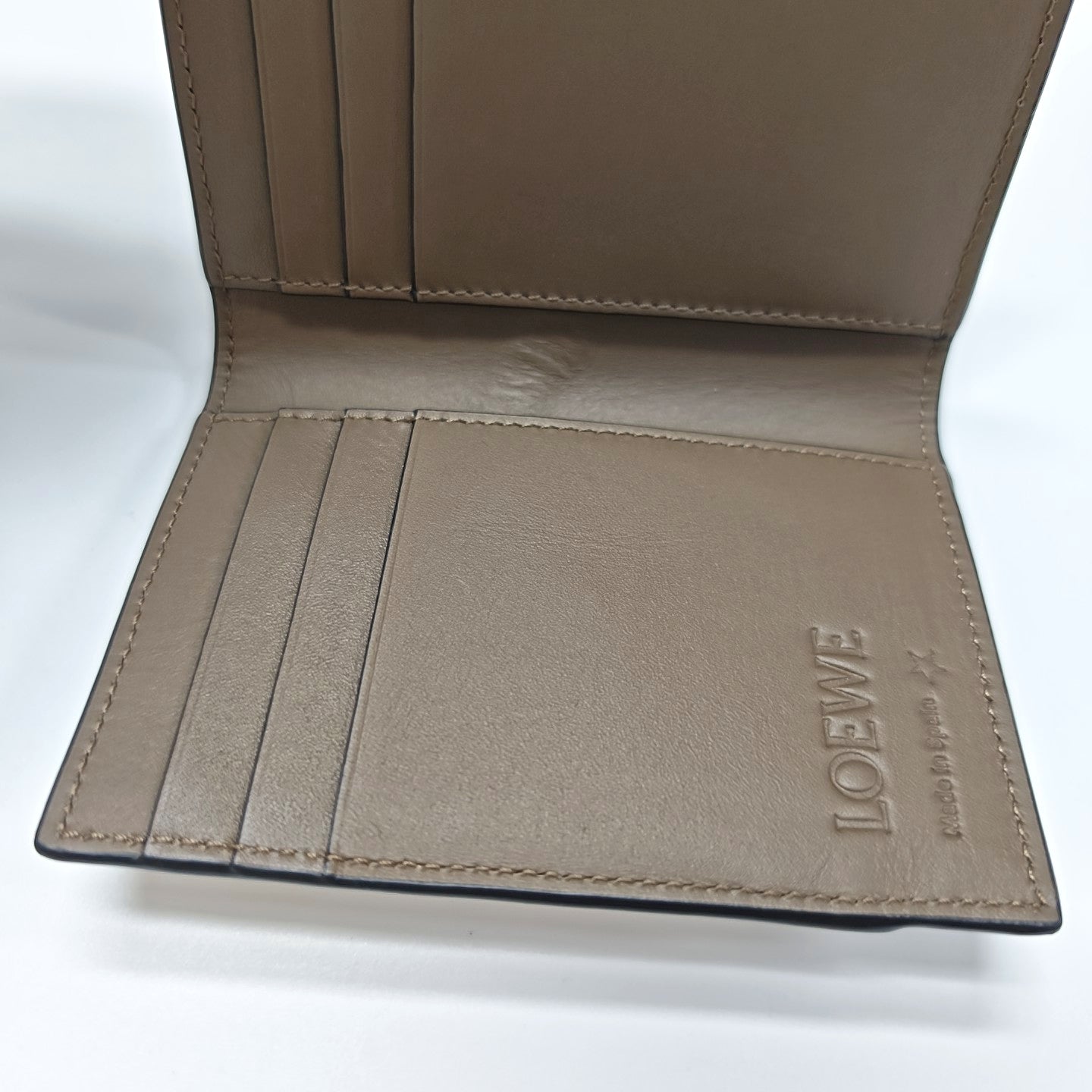 Puzzle Calfskin Multicolor Card Holder