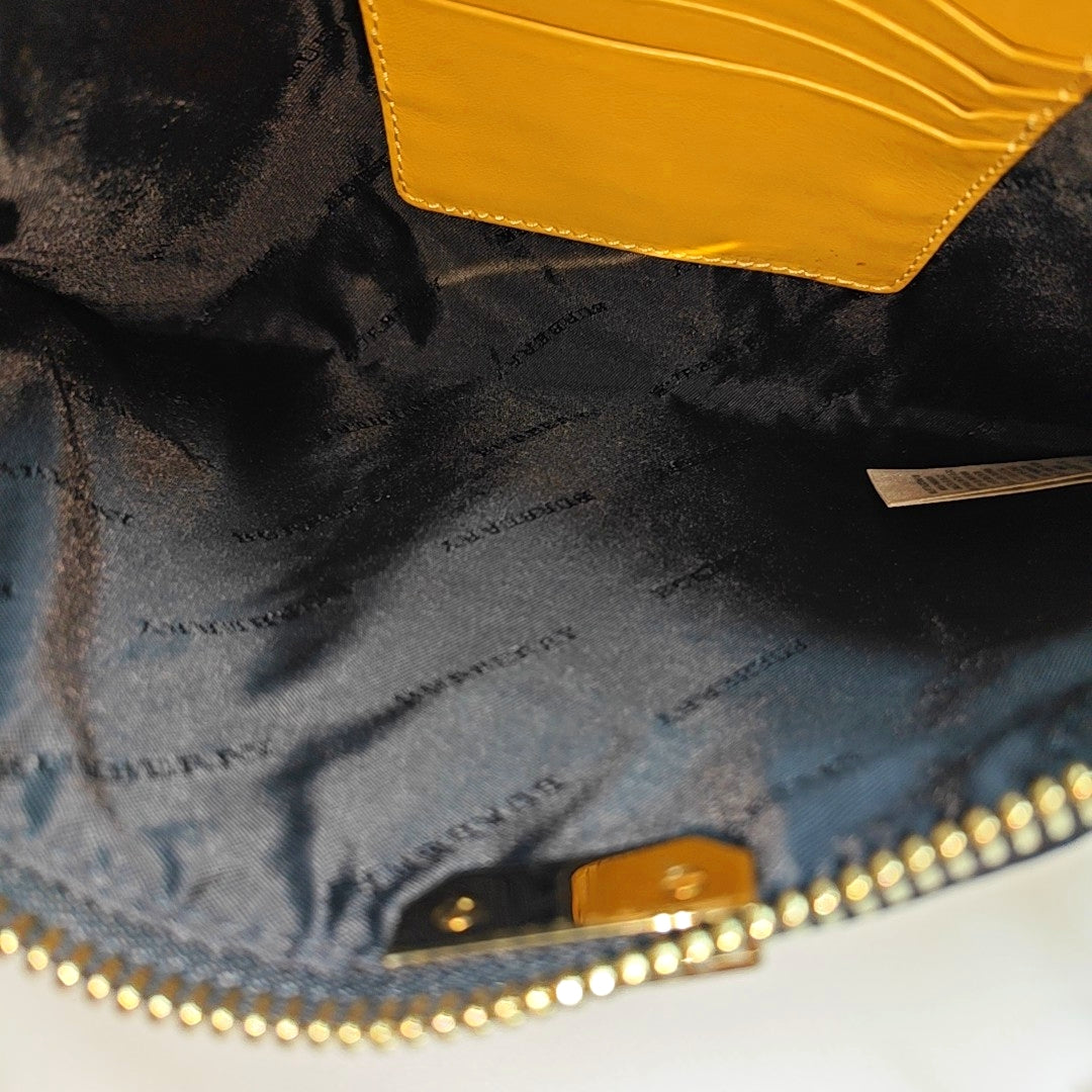 Calfskin Shoulder Bag Yellow
