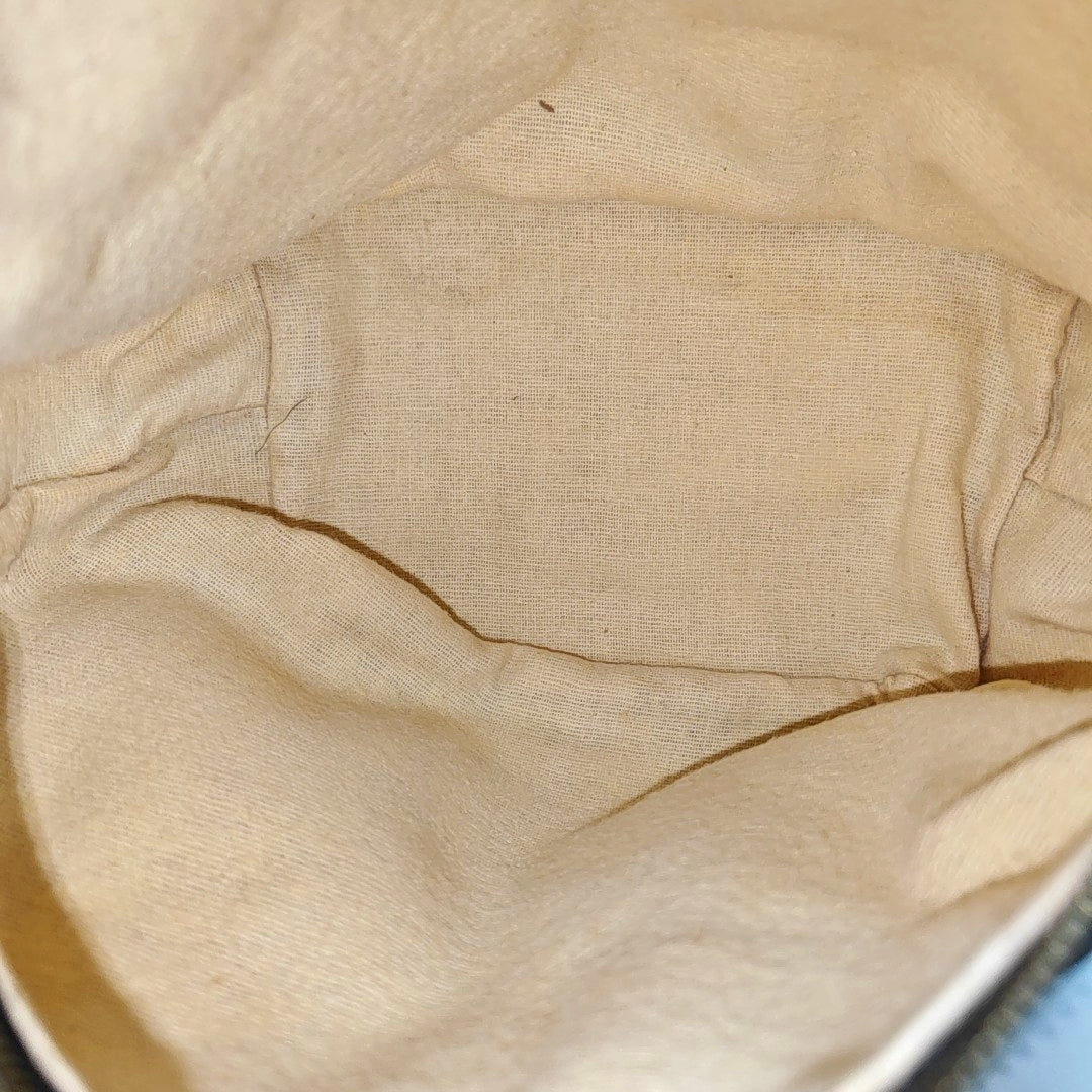Canvas Top Handle Bag Brown