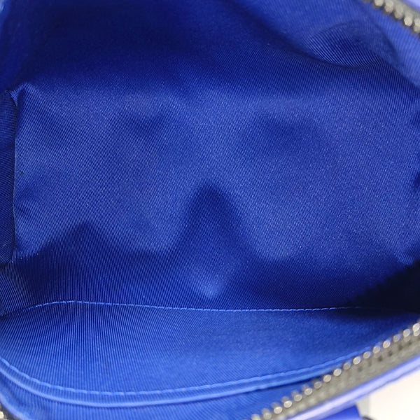 KEEPALL Monogram Calfskin Blue