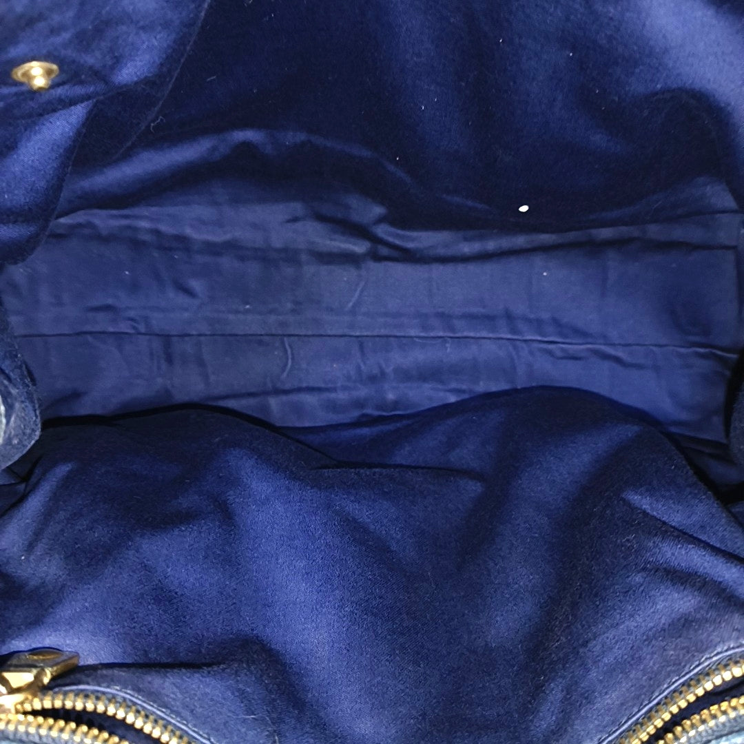 Sequins Tote Bag Blue