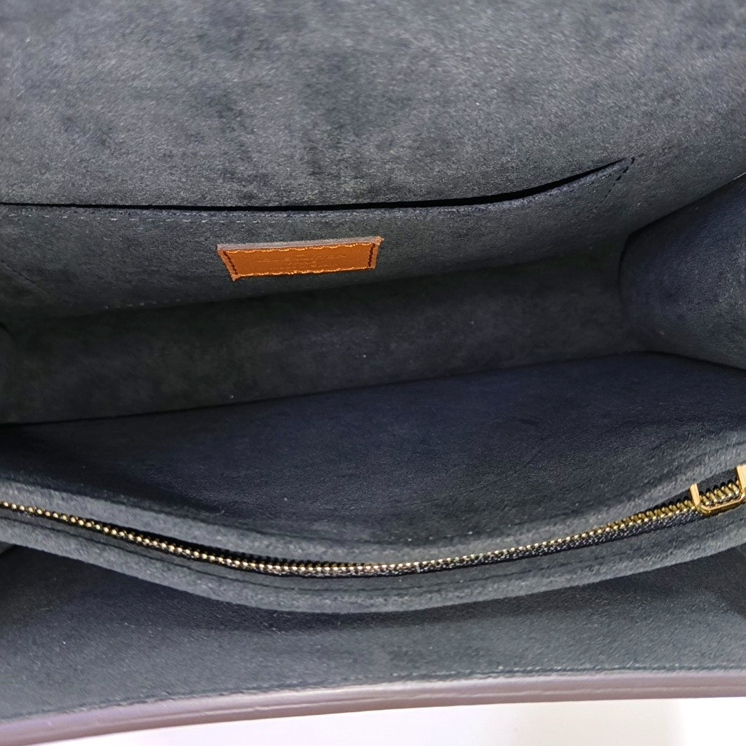 DAUPHINE MM Monogram Coated Canvas Brown