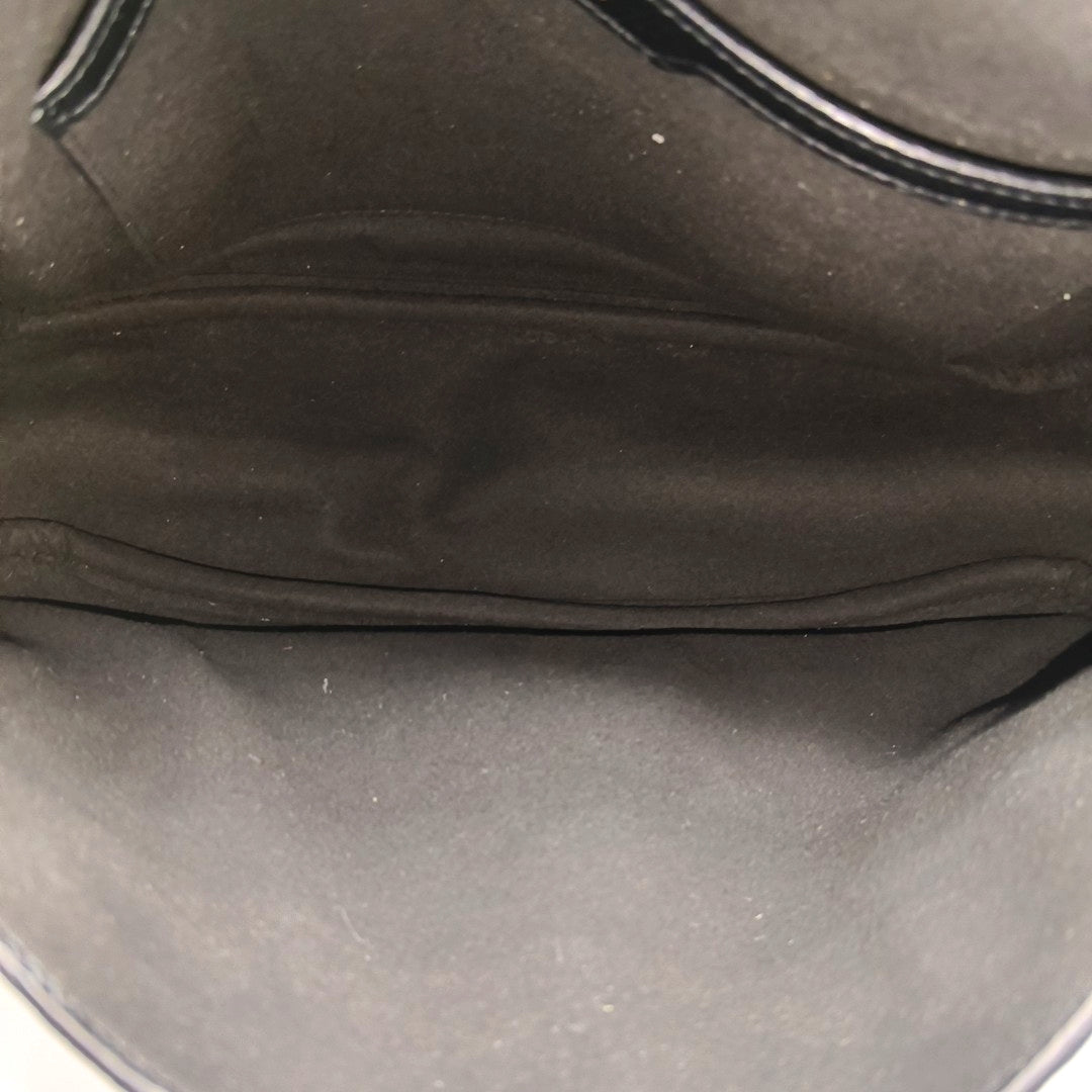 Calfskin Shoulder Bag Black