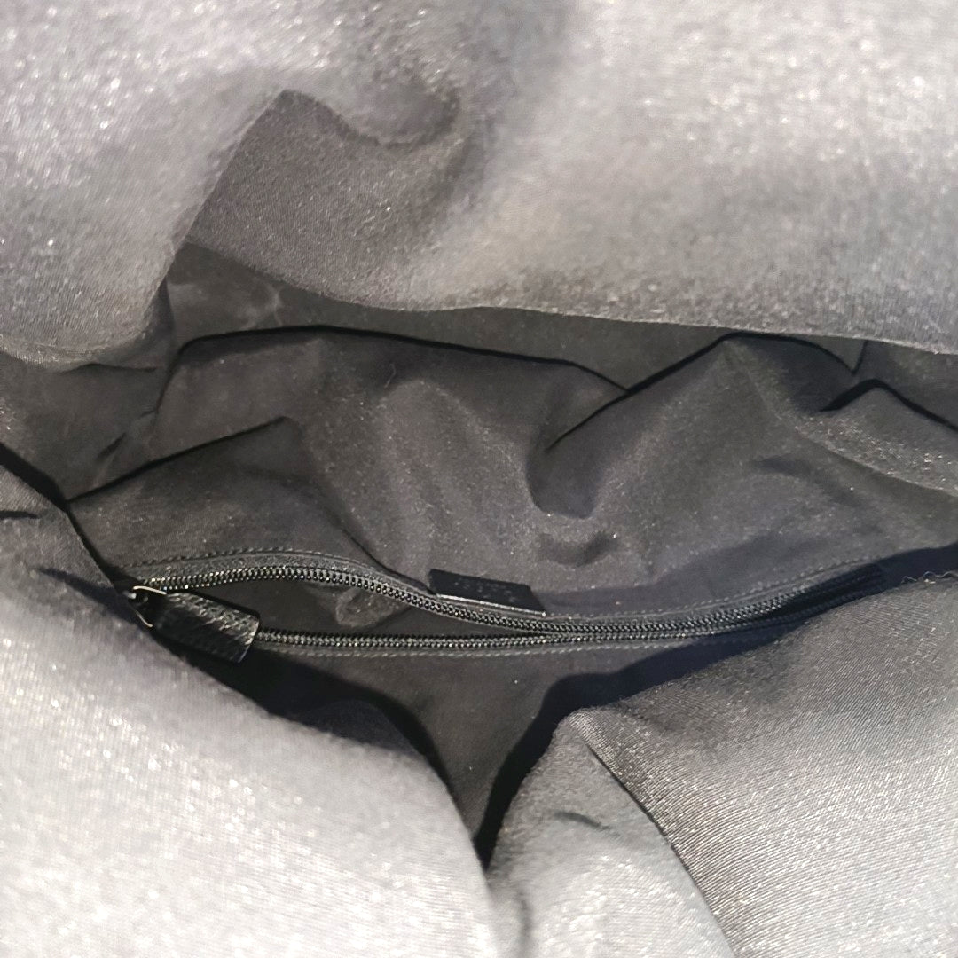 Monogram Fabric Backpack Gray