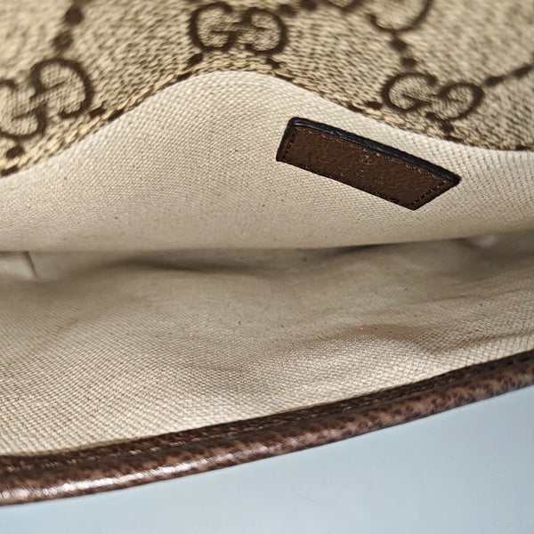 Neo Vintage Monogram Coated Canvas Beige