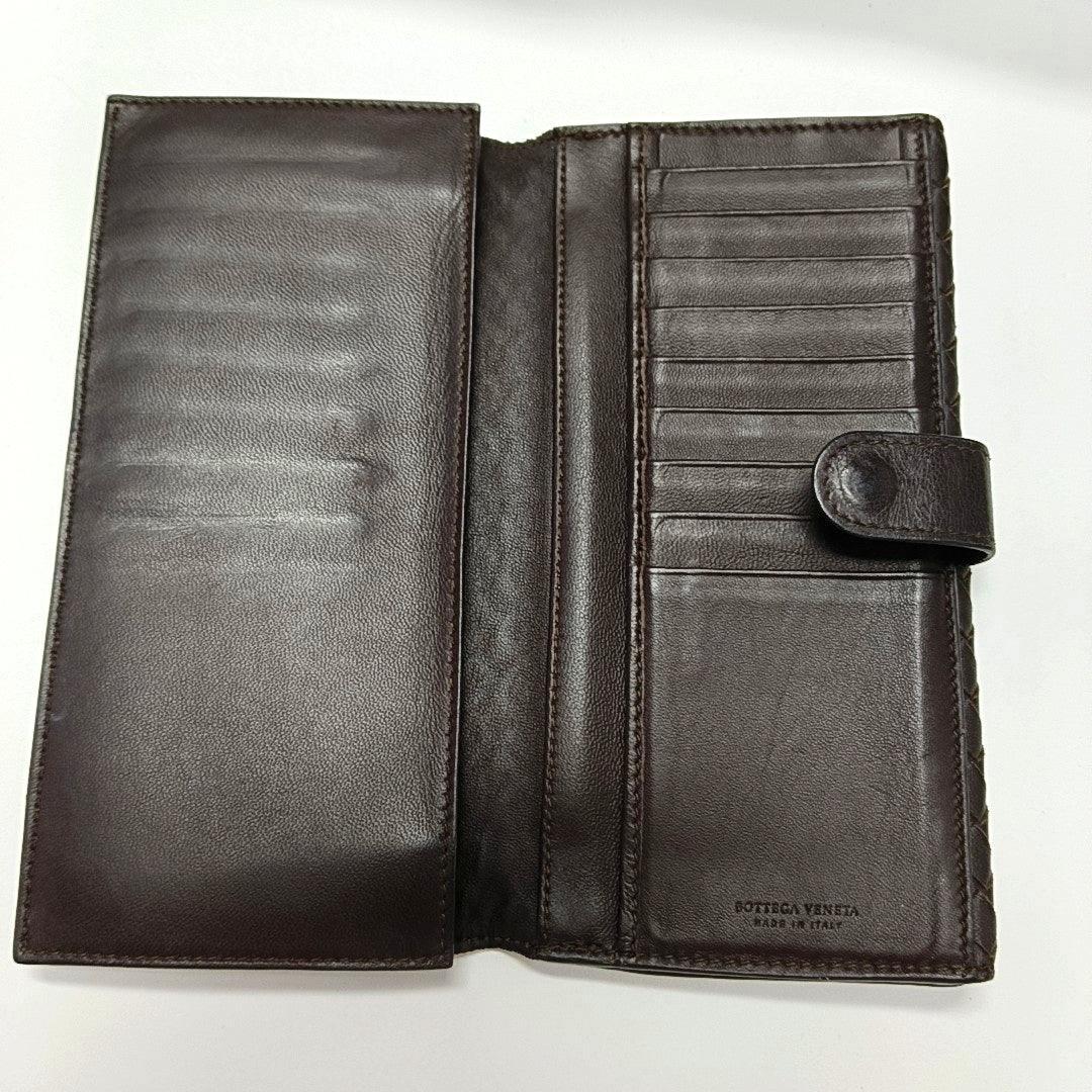 Lambskin Wallet Brown
