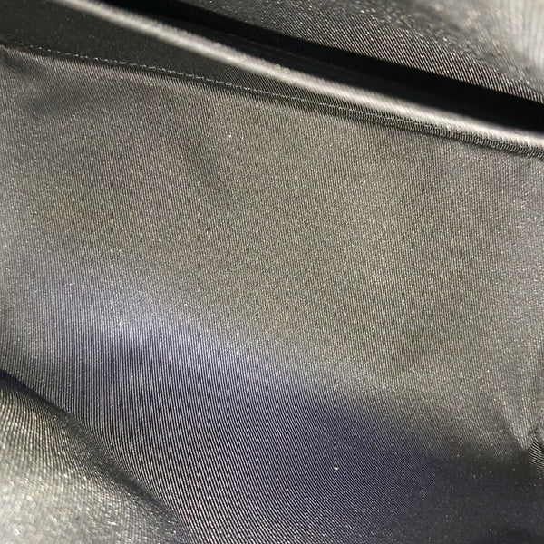 KEEPALL Monogram Coated Canvas Black