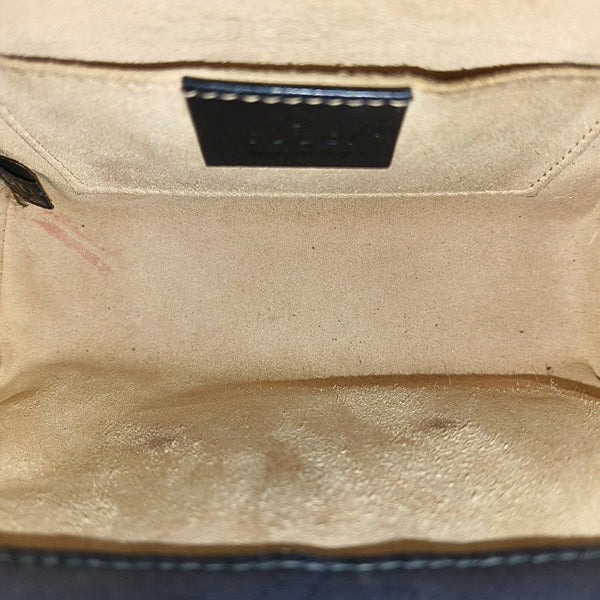 Padlock Small Monogram Coated Canvas Beige