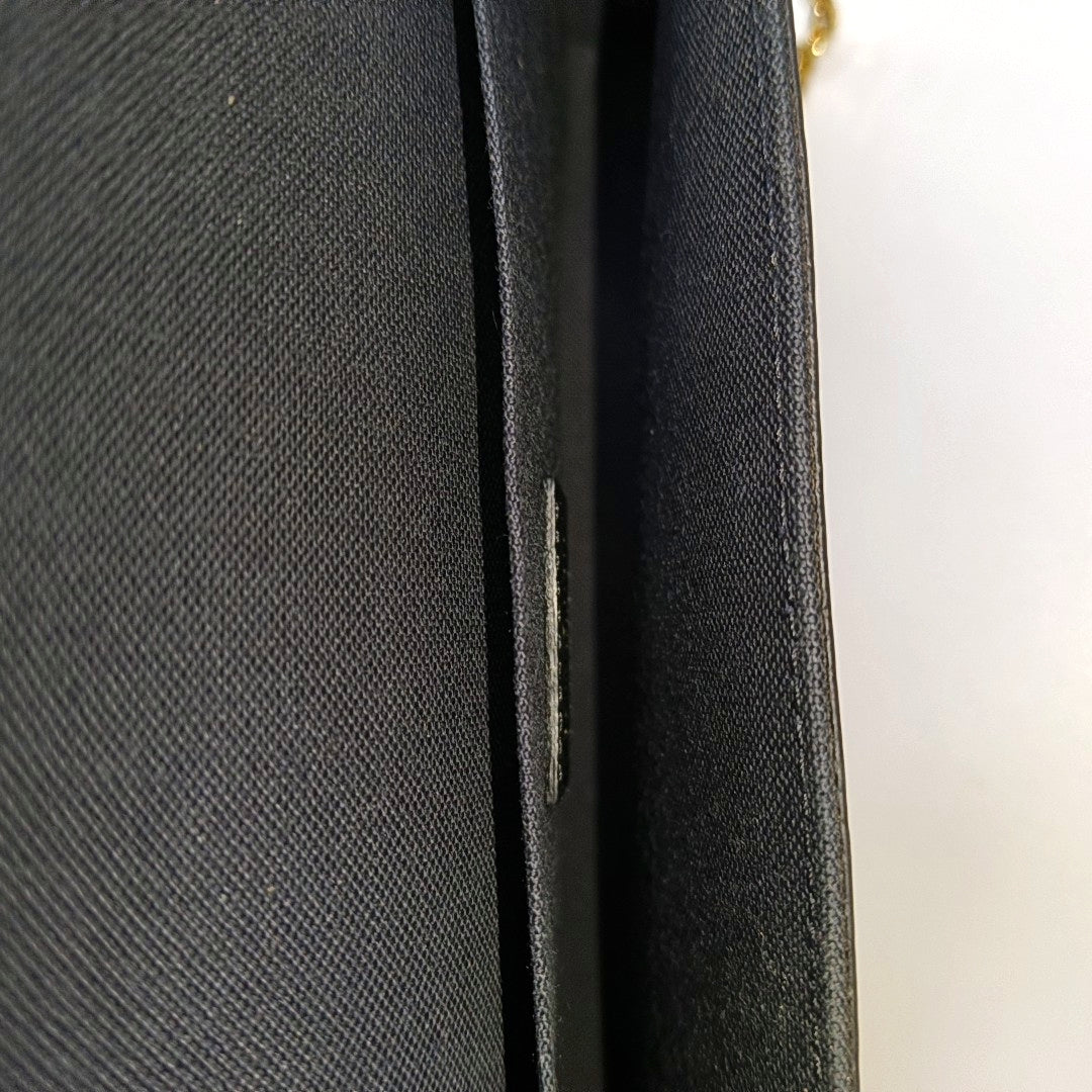 FÉLICIE Monogram Coated Canvas Black