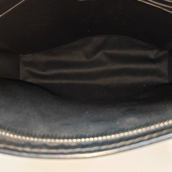 Pochette Voyag MM Monogram Coated Canvas Black