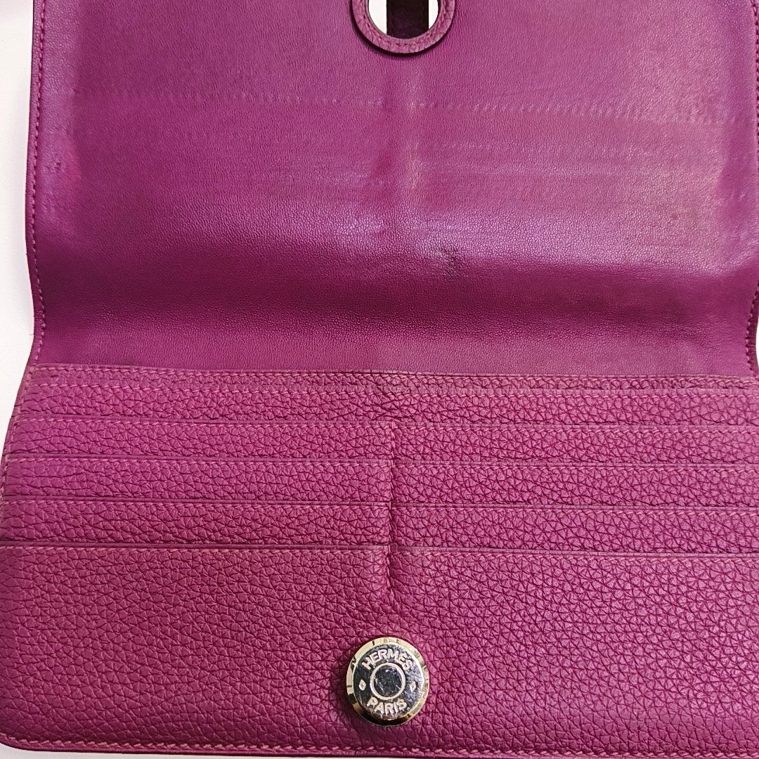 Dogon Clemence Purple Wallet