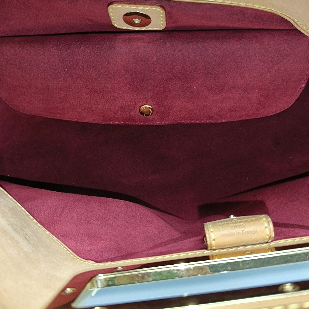 LV × TM JUDY MM Monogram Coated Canvas White