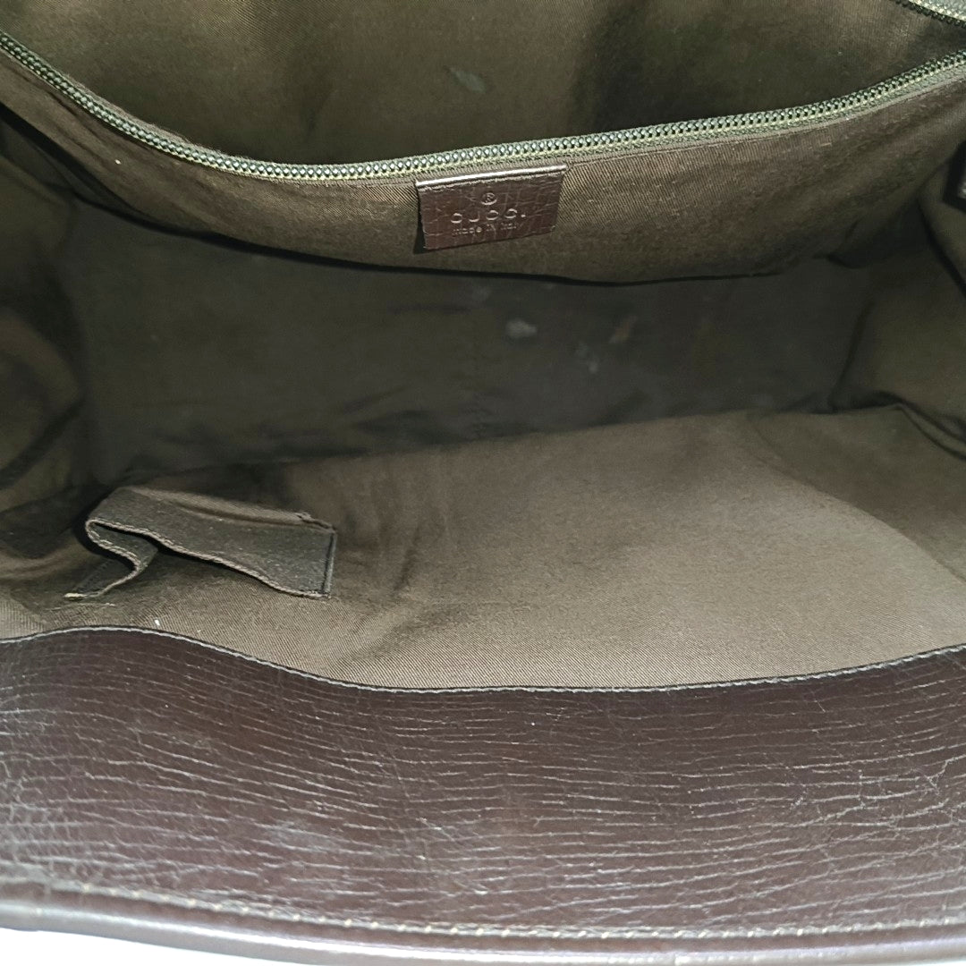 Sherry Monogram Coated Canvas Brown
