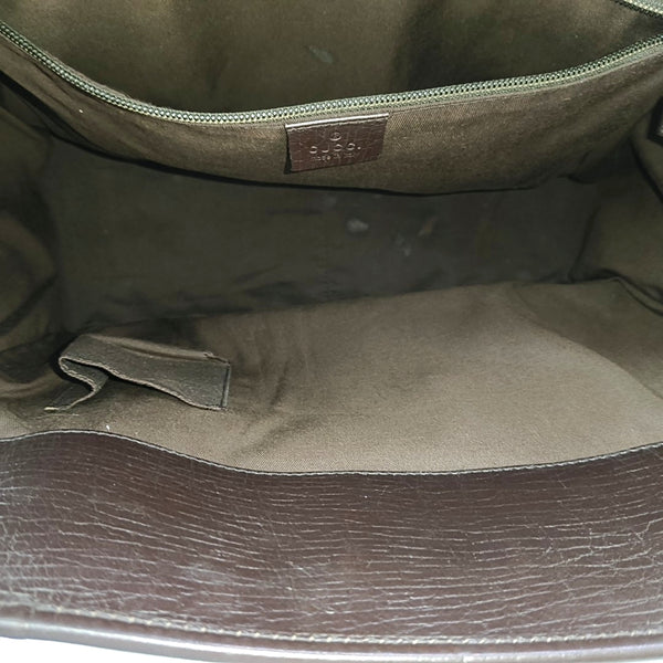 Sherry Monogram Coated Canvas Brown