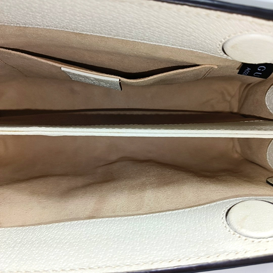 Ophidia Small Calfskin White