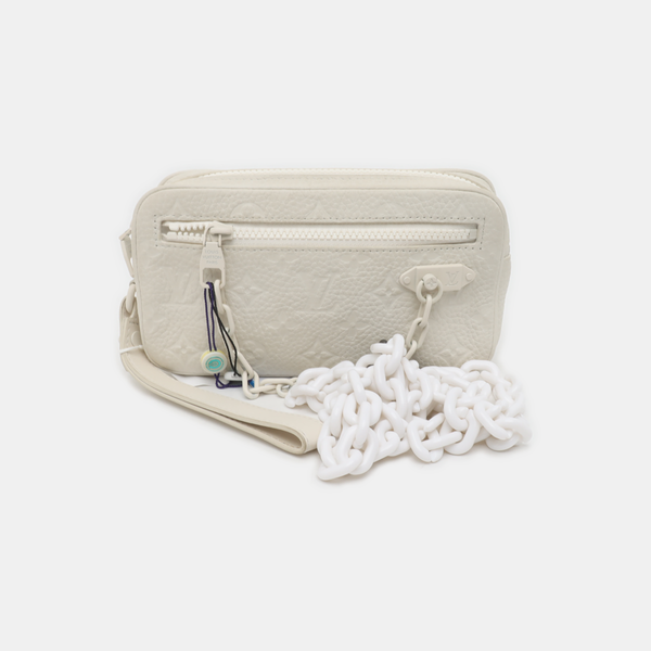 VOLGA Monogram Calfskin White