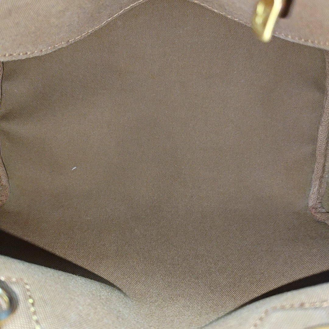 SPEEDY 25 Monogram Coated Canvas Brown