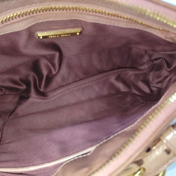 Calfskin Shoulder Bag Pink