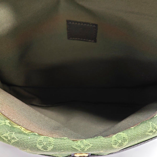 BERANGERE Monogram Canvas Green
