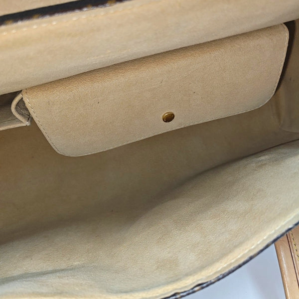 BEVERLY GM Monogram Coated Canvas Brown