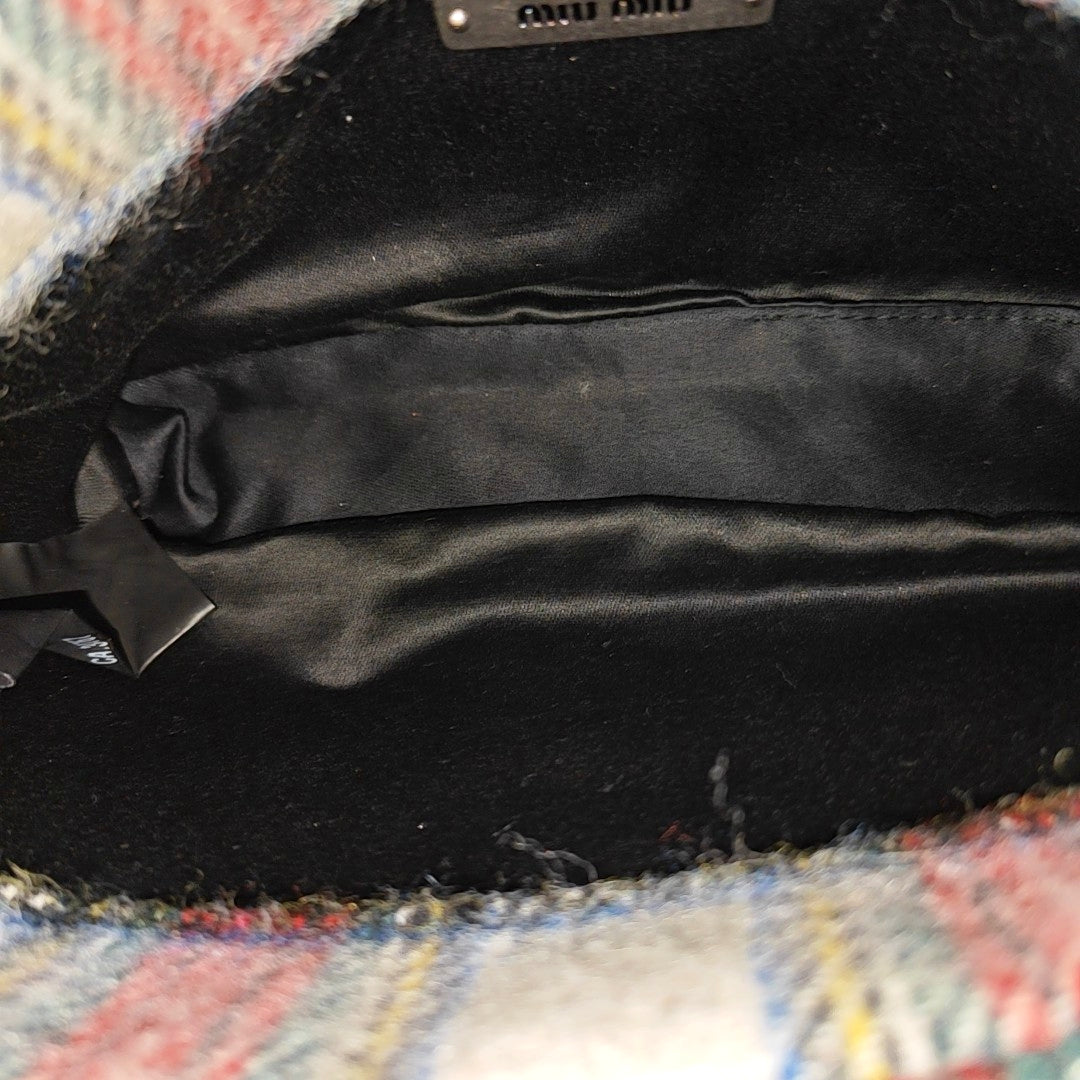 Wool Shoulder Bag Multicolor