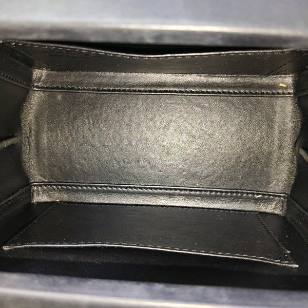 Postal Small Calfskin Black