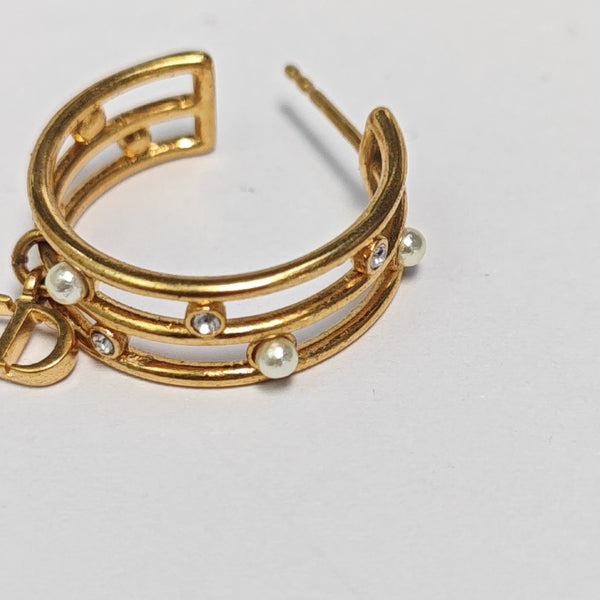 Metal Gold Earrings