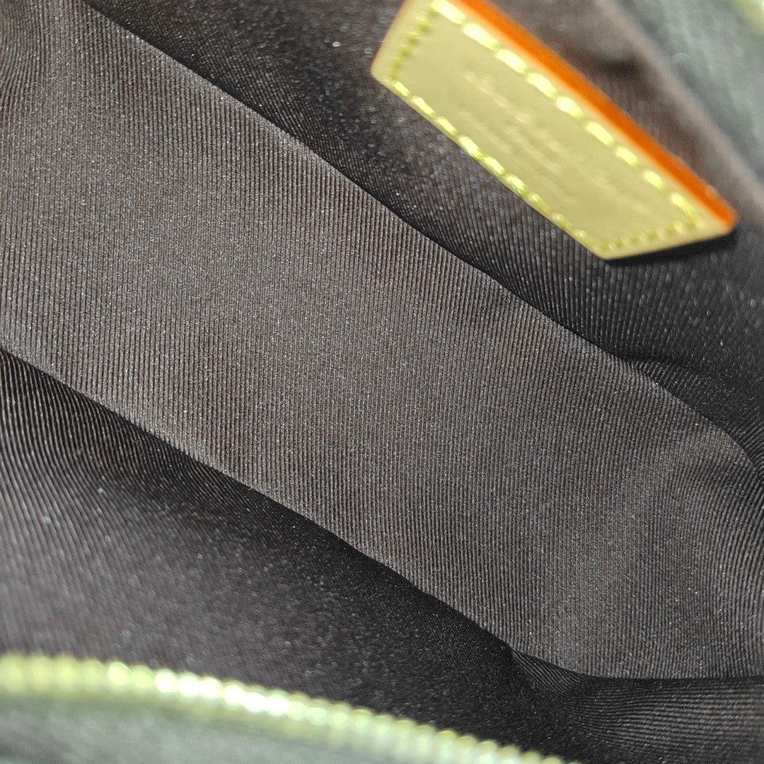 BOULOGNE Nano Monogram Coated Canvas Brown